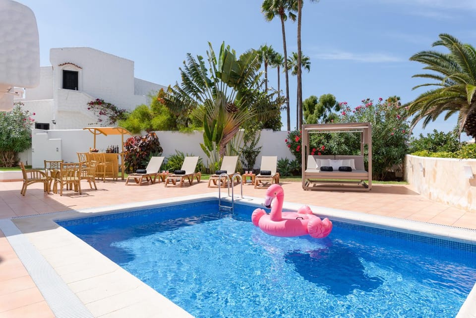 Garden, Swimming pool, sunbed