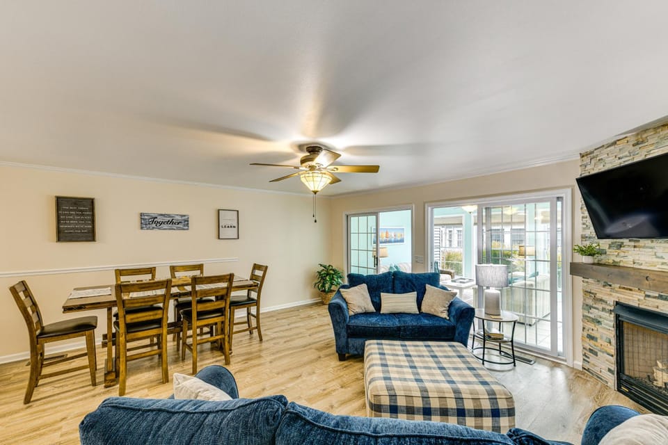 Rehoboth Beach Escape w/ Patio < 2 Mi to Ocean House in Rehoboth Beach