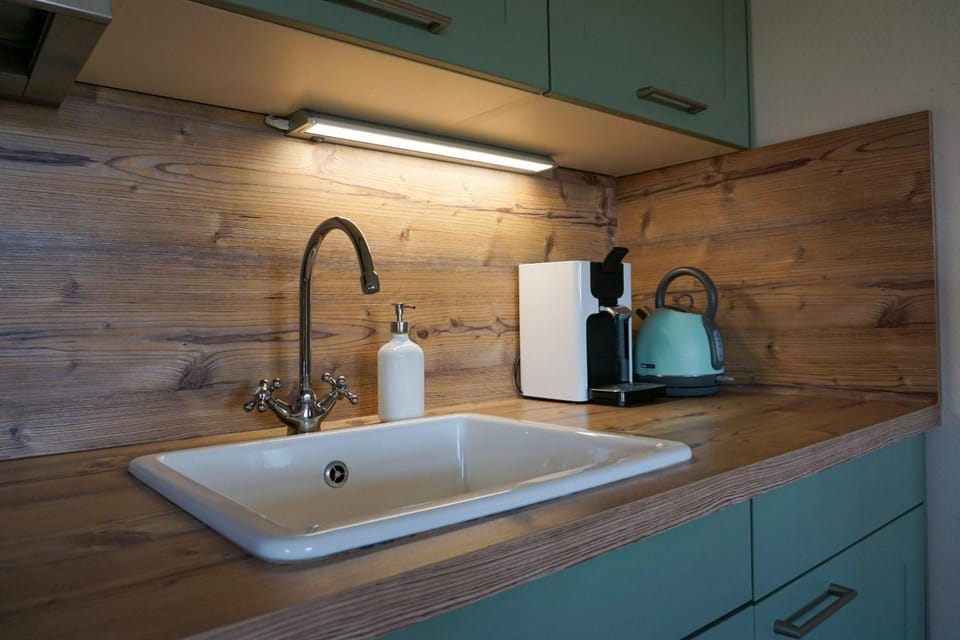 Kitchen or kitchenette, kitchen