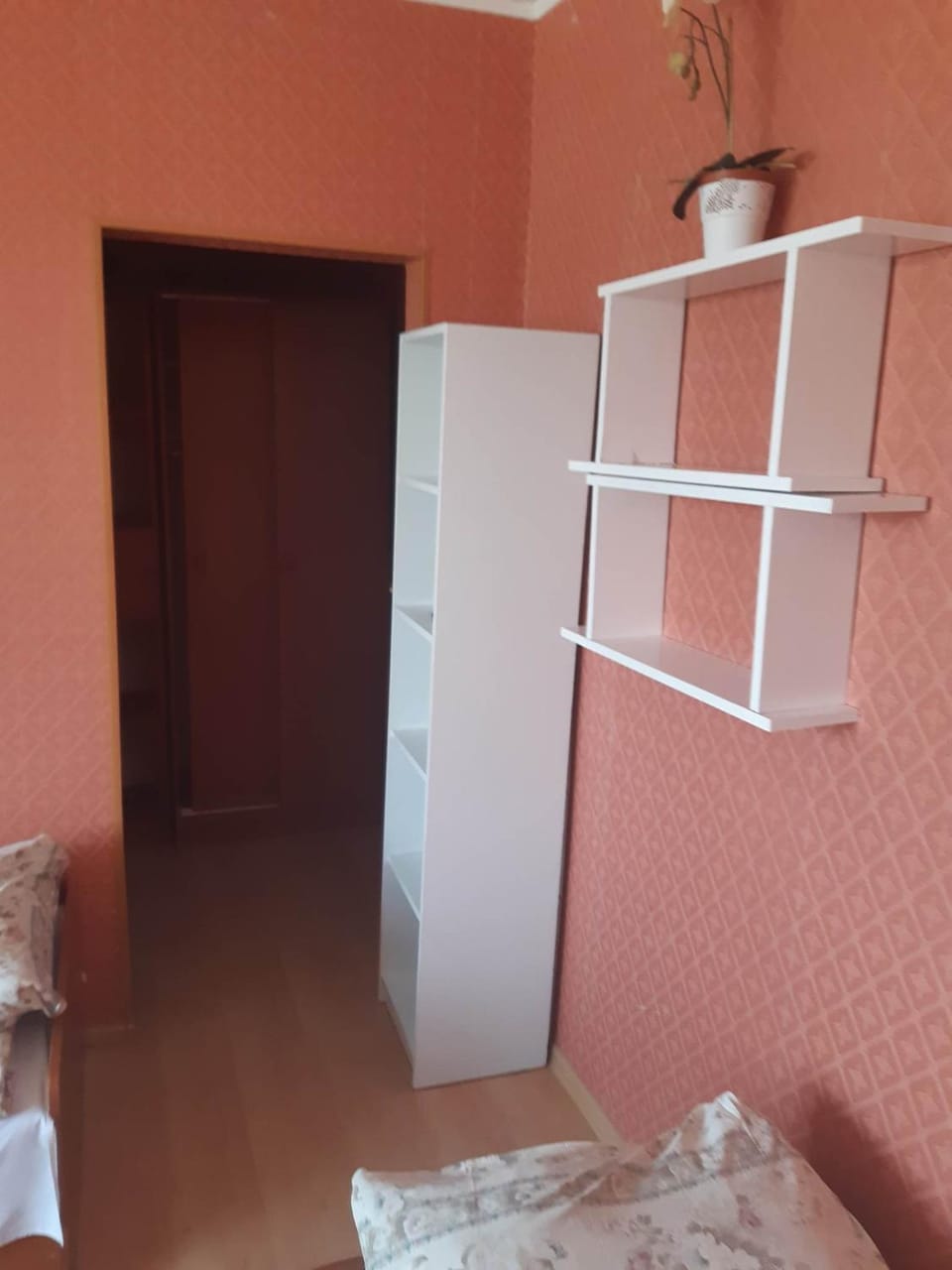 Photo of the whole room, wardrobe