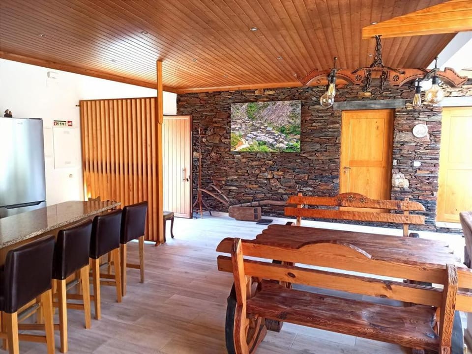 Facade/entrance, Living room, Dining area
