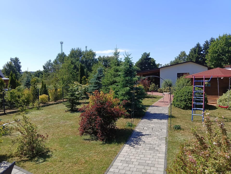 Property building, Natural landscape, Garden