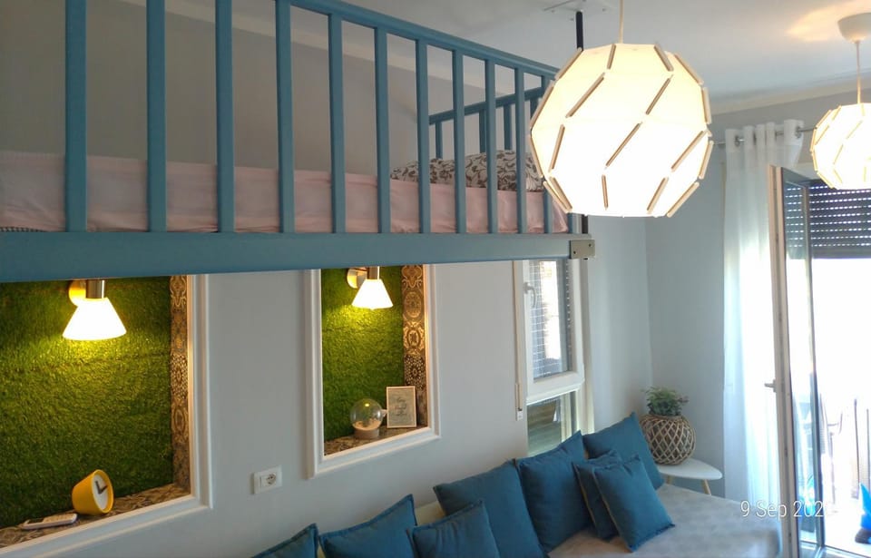 Living room, bunk bed