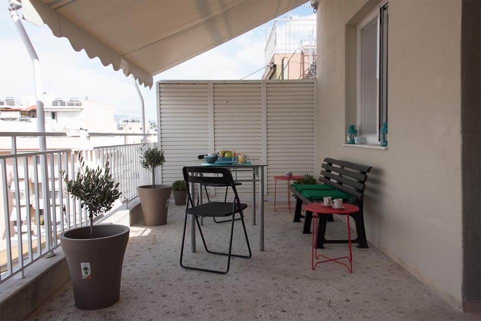 Day, Balcony/Terrace, Dining area