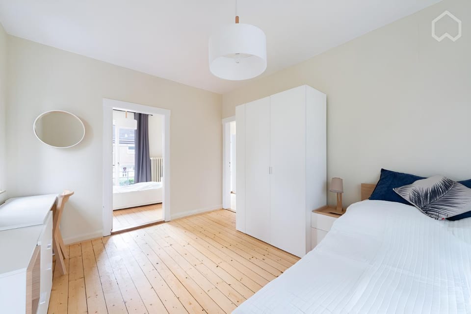 Bed, Photo of the whole room, Bedroom, wardrobe