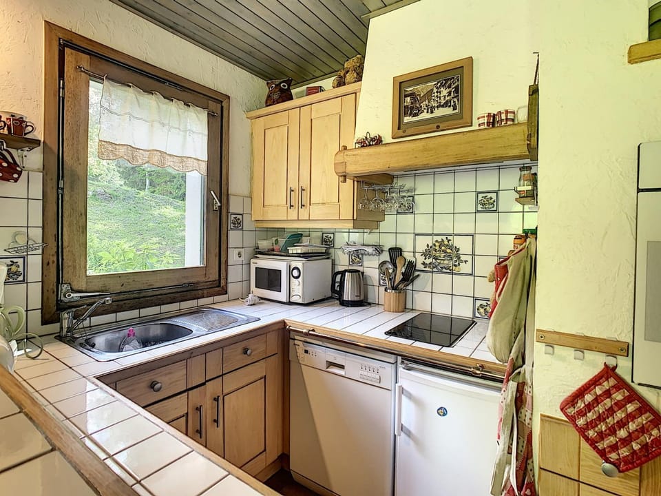 "Charmant 3 pièces avec jardin au pied des pistes de Combloux" Apartment in Combloux