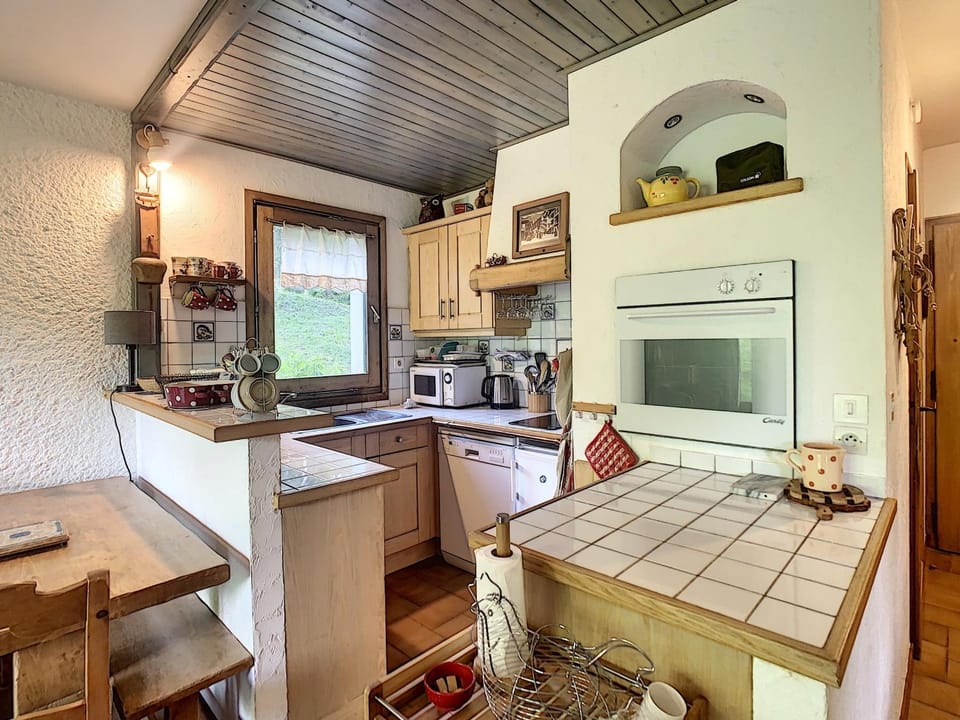 "Charmant 3 pièces avec jardin au pied des pistes de Combloux" Apartment in Combloux