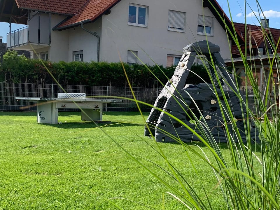 Patio, Children play ground, Garden, Table tennis, Area and facilities