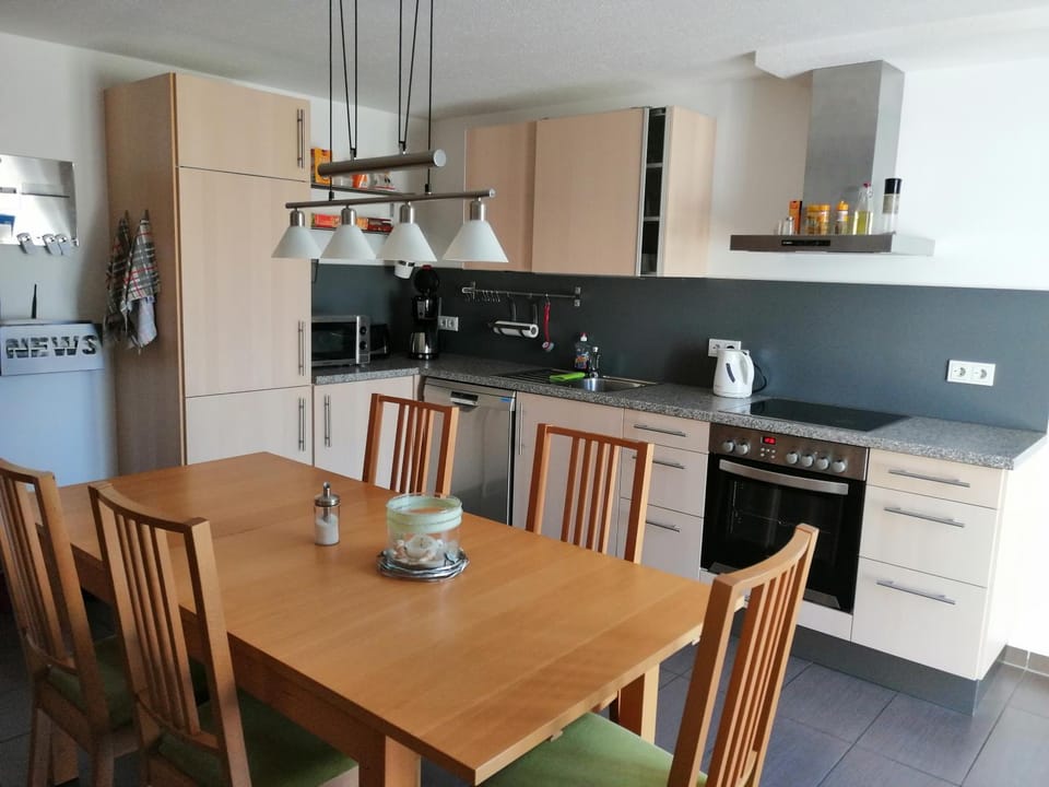 Kitchen or kitchenette, Seating area, Dining area, Area and facilities