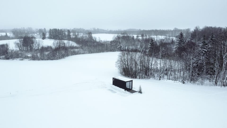 Property building, Natural landscape, Winter