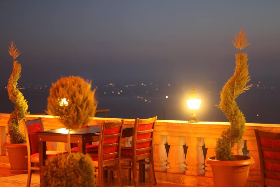 Night, Natural landscape, View (from property/room), Balcony/Terrace