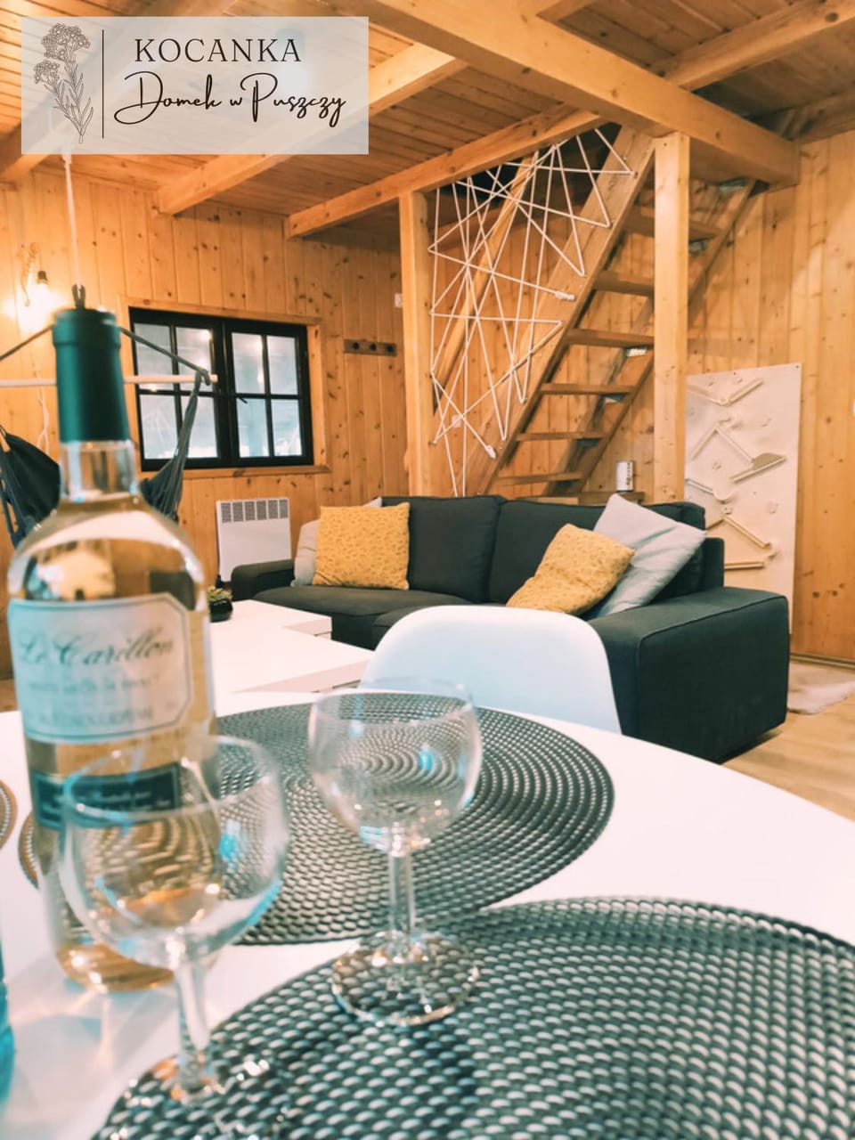 Domek w Puszczy ,,Kocanka" Chalet in Greater Poland Voivodeship
