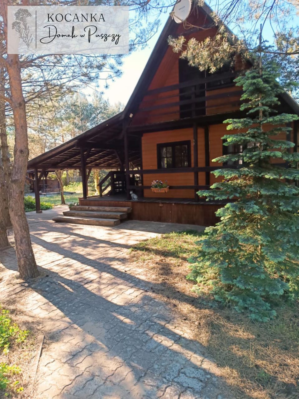 Domek w Puszczy ,,Kocanka" Chalet in Greater Poland Voivodeship
