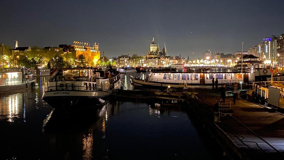 Night, City view, Lake view, River view