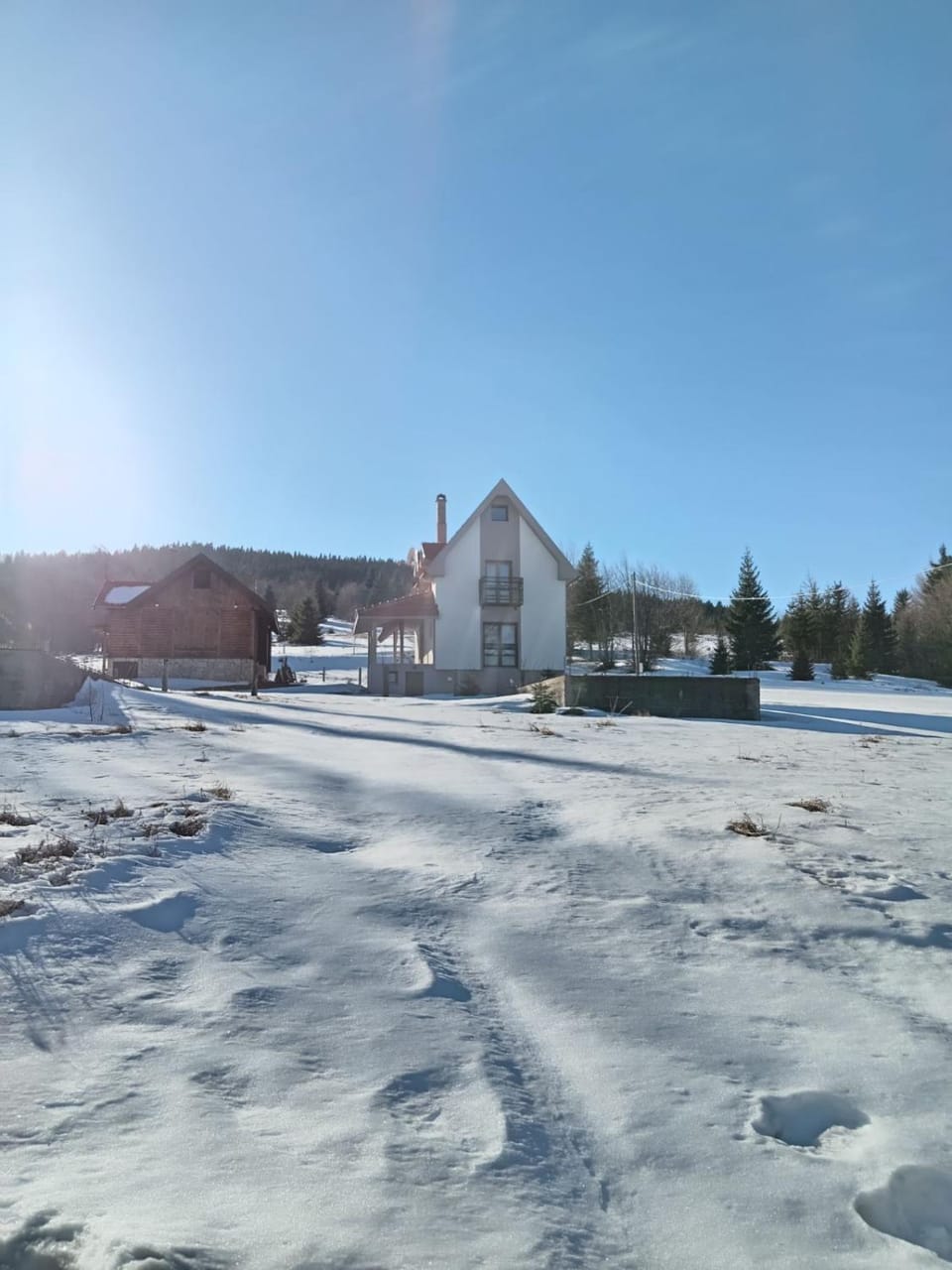 Winter, Mountain view