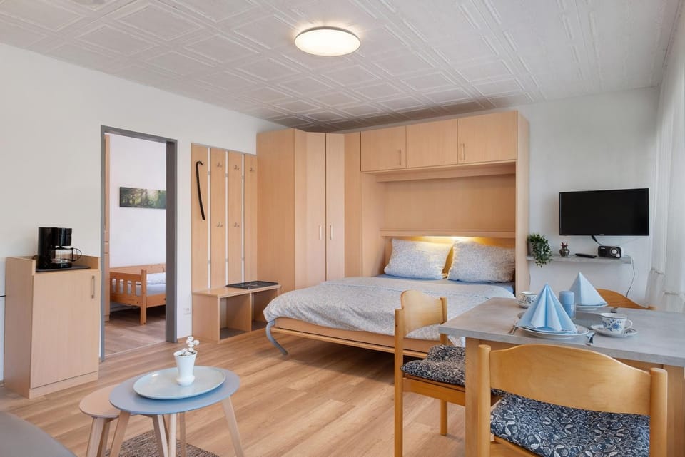 Living room, Bedroom