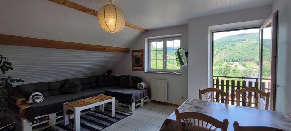 Appartement douillet avec vue sur les montagnes Apartment in Grand Est