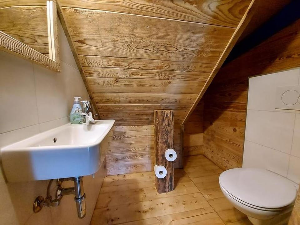 Property building, Bathroom, Living room