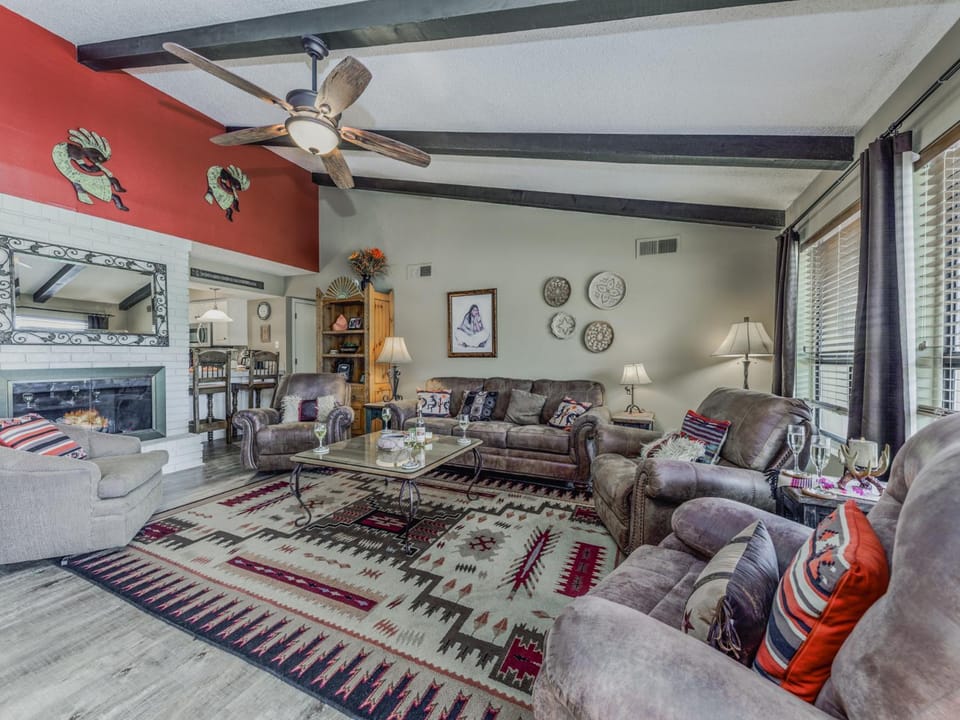 Living room, Seating area, fireplace, furniture