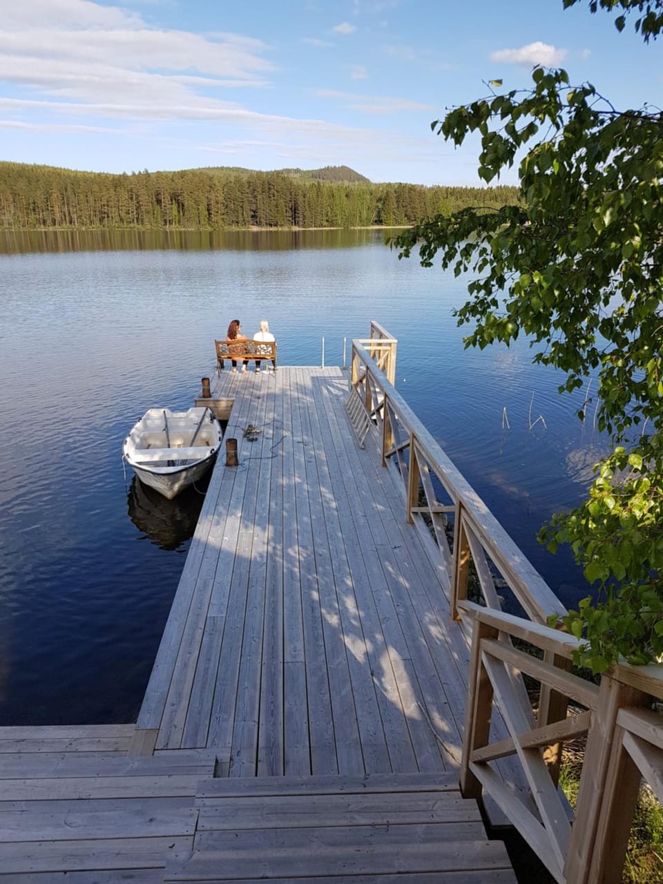 Hugsnäset Semesterstugor och Fiske House in Sweden
