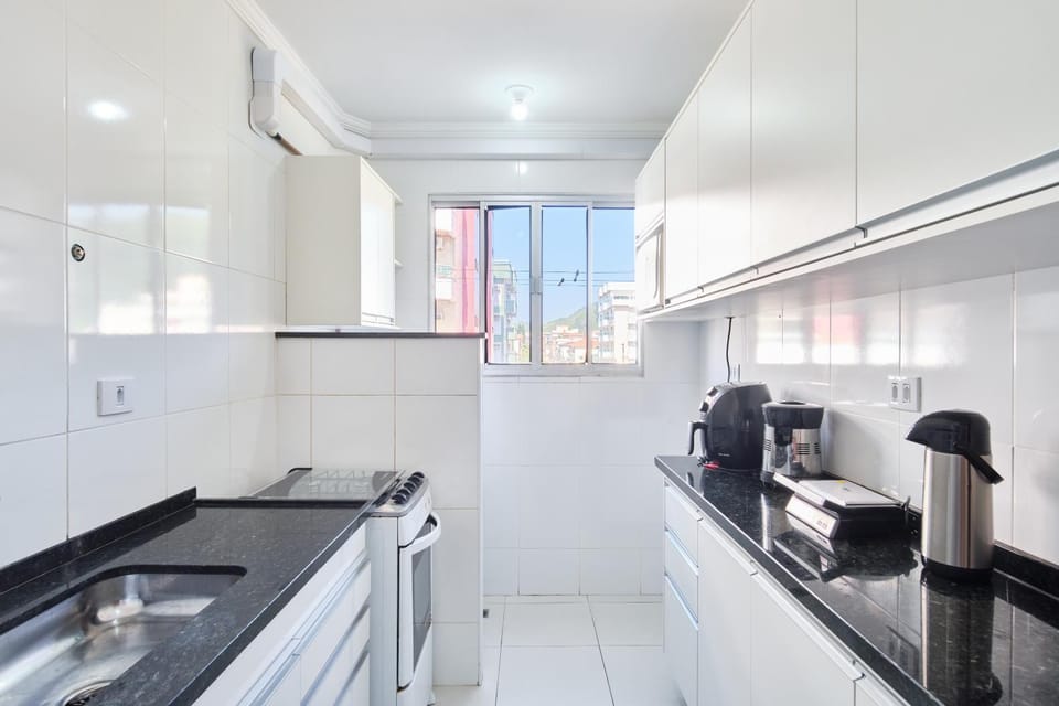Apartamento a 100 metros da praia, bem localizado, com ar condicionado e Wi-fi -23 - Edifício Lenamar II Apartment in Ubatuba