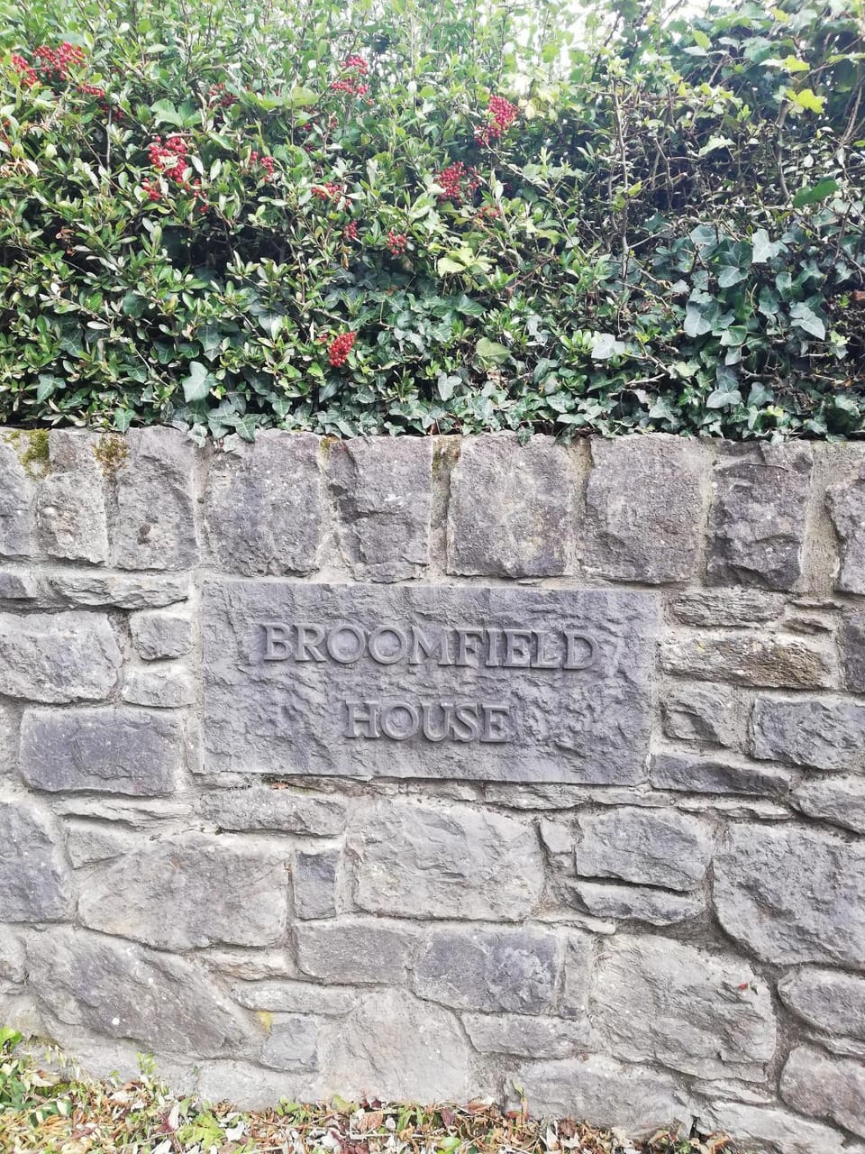 Next door at Broomfield House House in County Cork