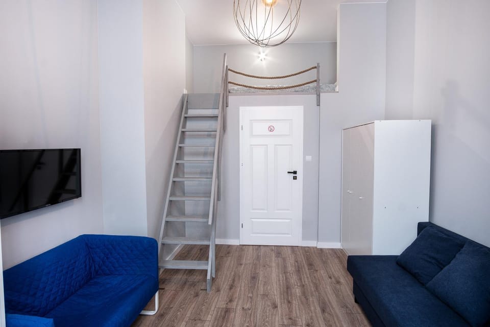 Seating area, wardrobe