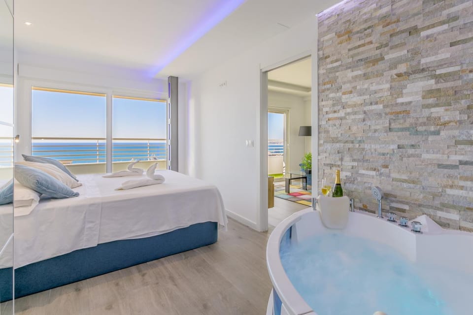 Hot Tub, View (from property/room), Bedroom, Bath