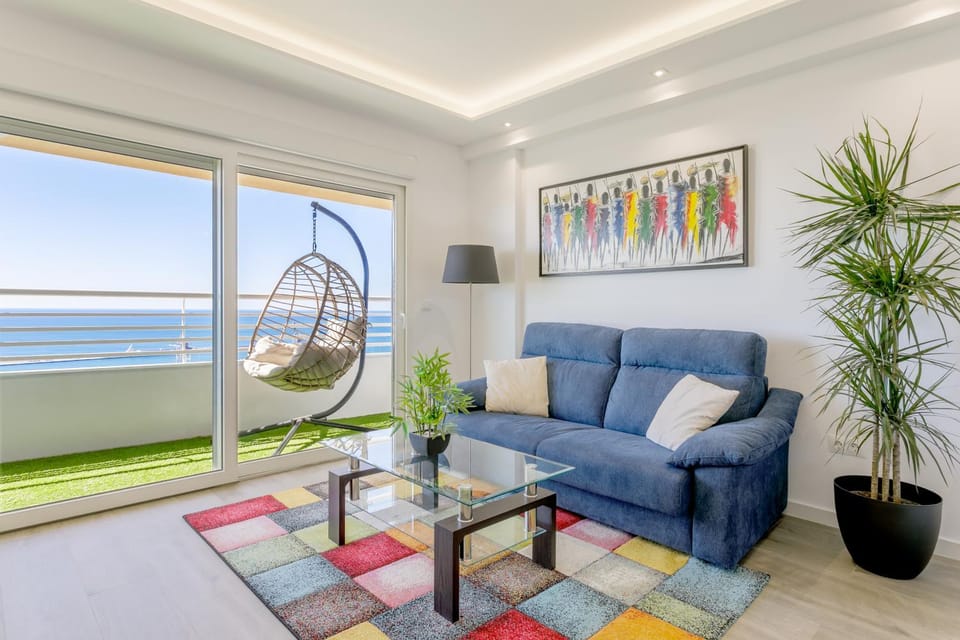 Balcony/Terrace, Living room, Sea view