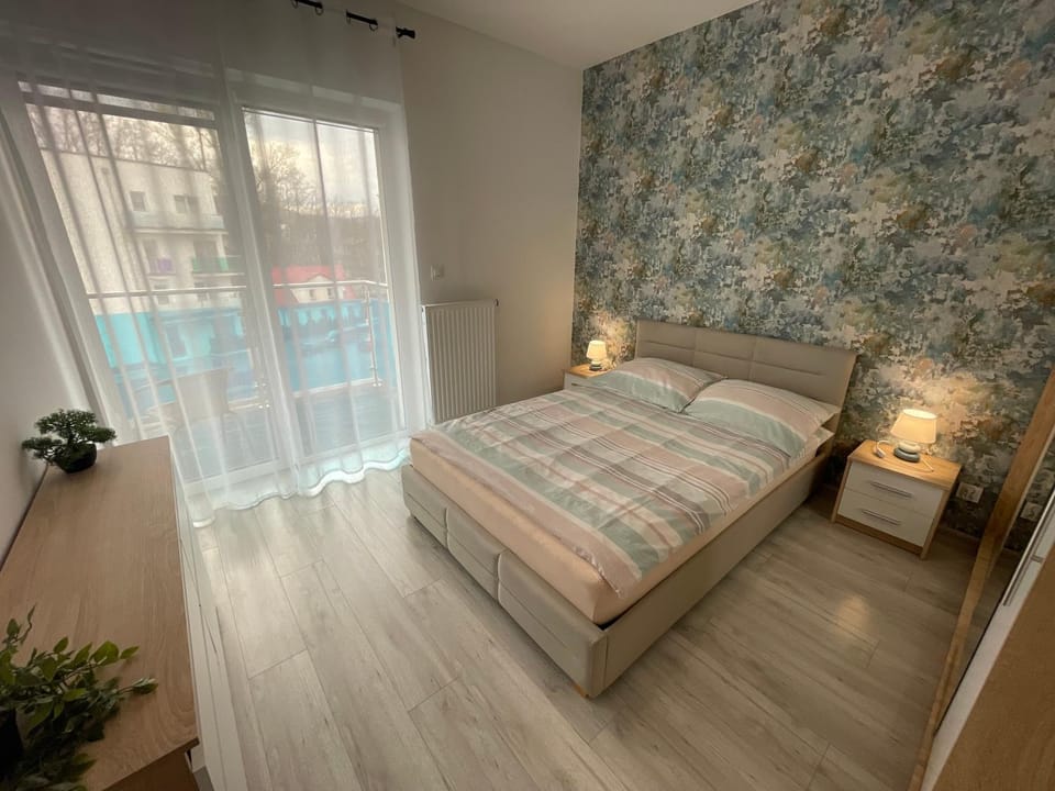 Bed, Balcony/Terrace, Bedroom, flat iron, wardrobe, dryer