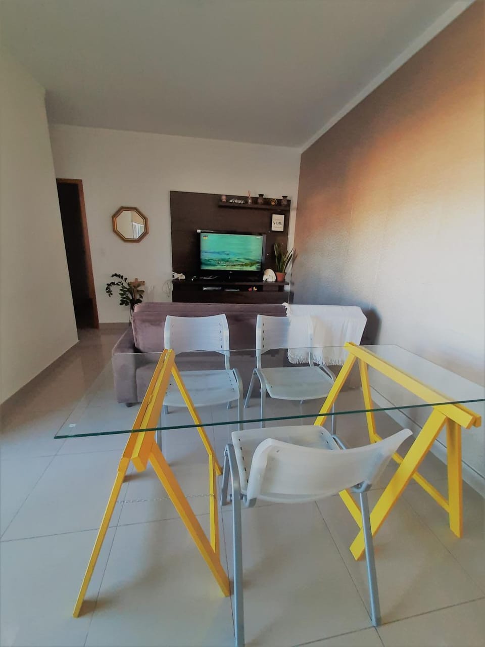 FRODO-APTO 2 dorm, wifi, ar cond suite, vaga garagem Apartment in São Carlos