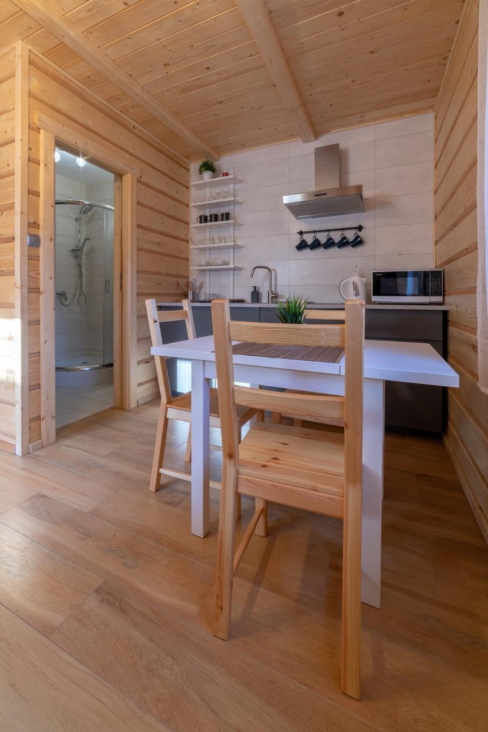 Kitchen or kitchenette, Dining area