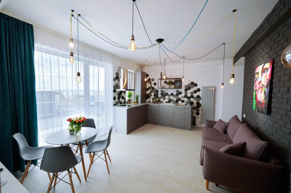 Living room, Seating area, Dining area