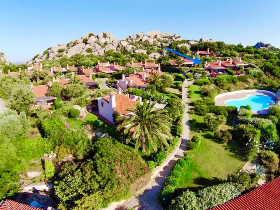 Bird's eye view, Swimming pool