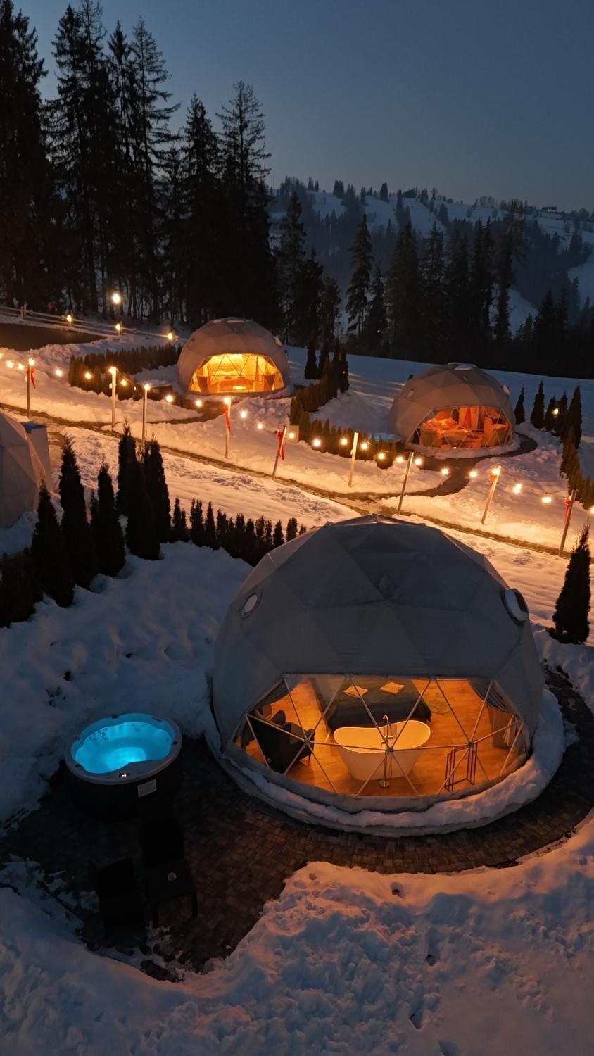 Night, Hot Tub