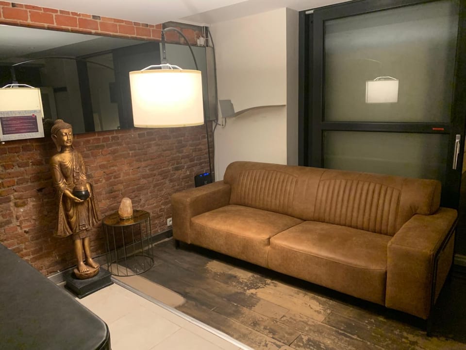 nice and cosy place with jacuzzi and sauna to relax in the centre of antwerp Apartment in Antwerp