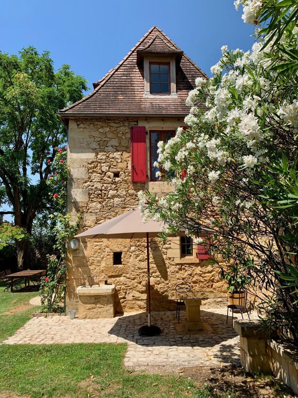 Property building, Patio, Garden