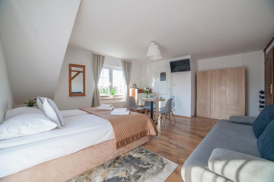 Bed, TV and multimedia, Living room, Photo of the whole room, Seating area, Bedroom, wardrobe
