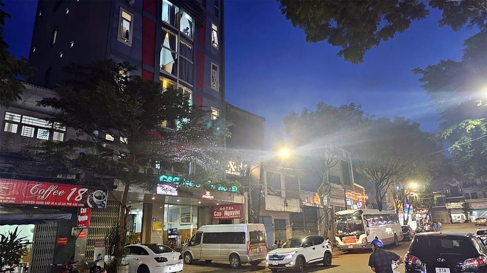 Property building, Night, Neighbourhood