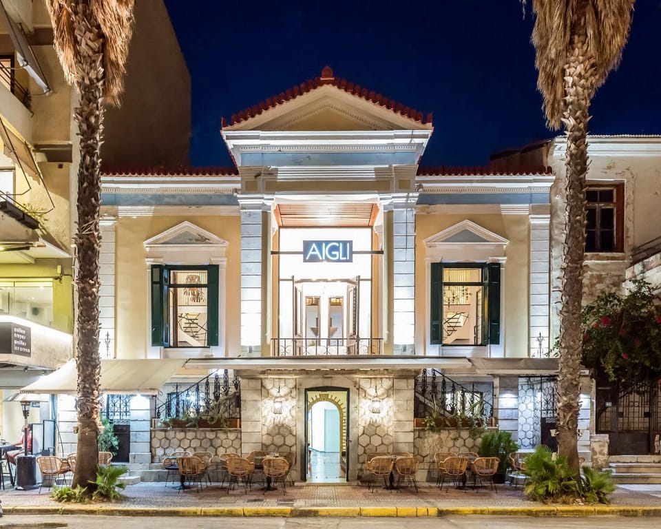 Property building, Facade/entrance, Night, Location