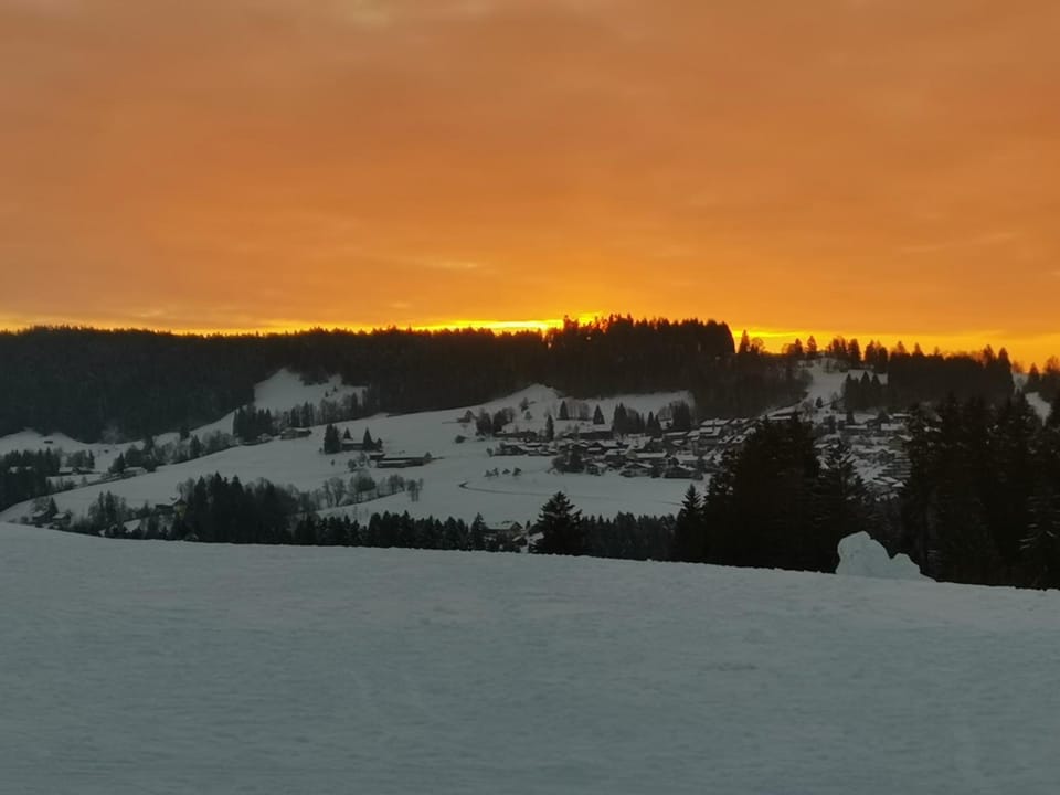 Natural landscape, Sunset