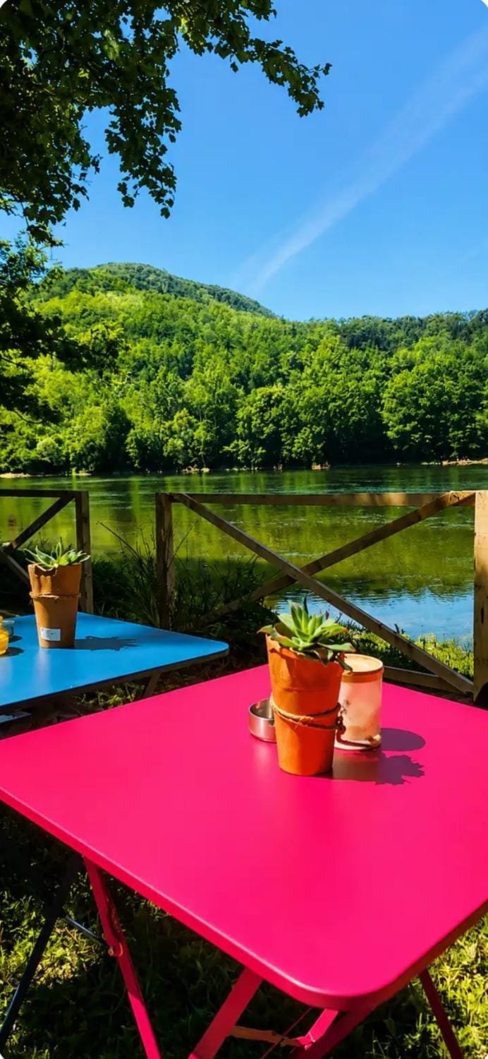 Day, Natural landscape, River view