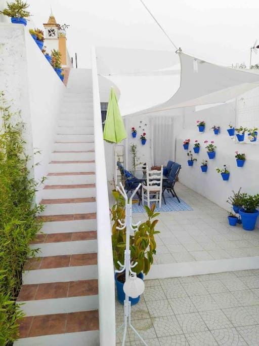 Property building, Patio