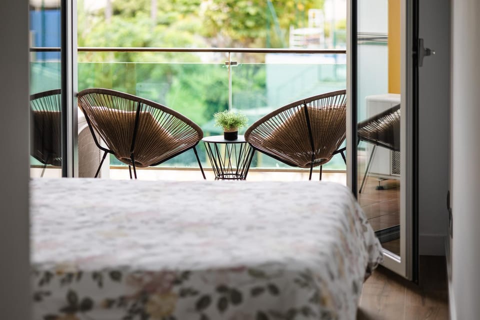 Bed, Balcony/Terrace, Bedroom
