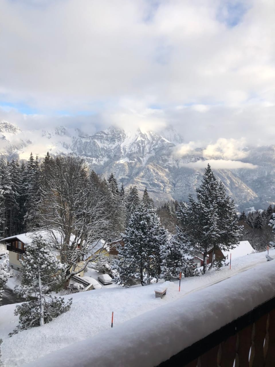 Winter, Mountain view