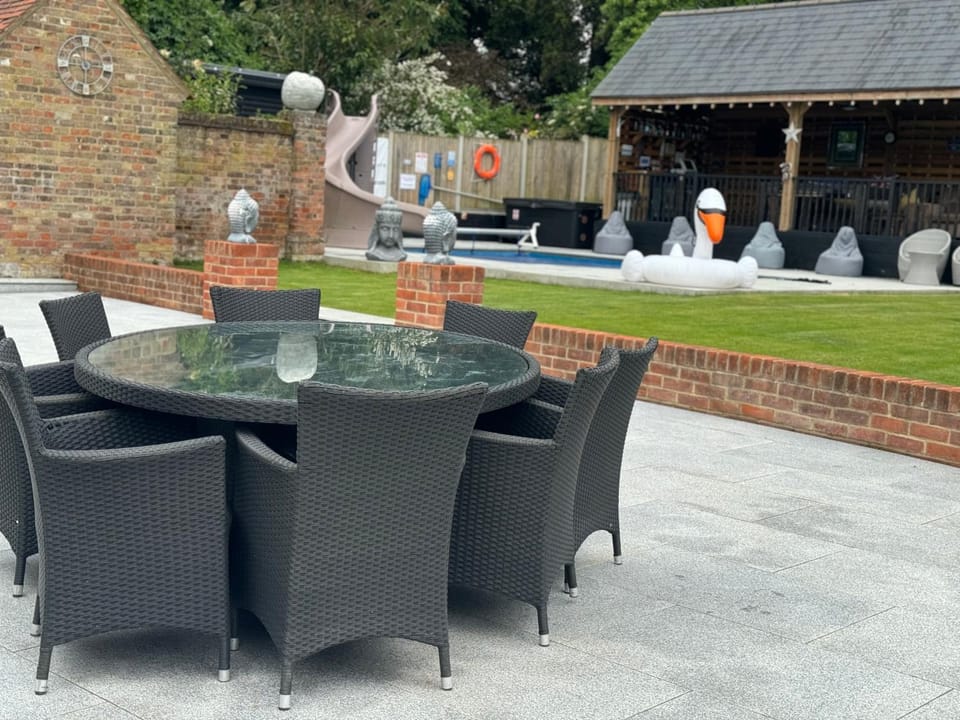 Patio, Seating area, Garden view