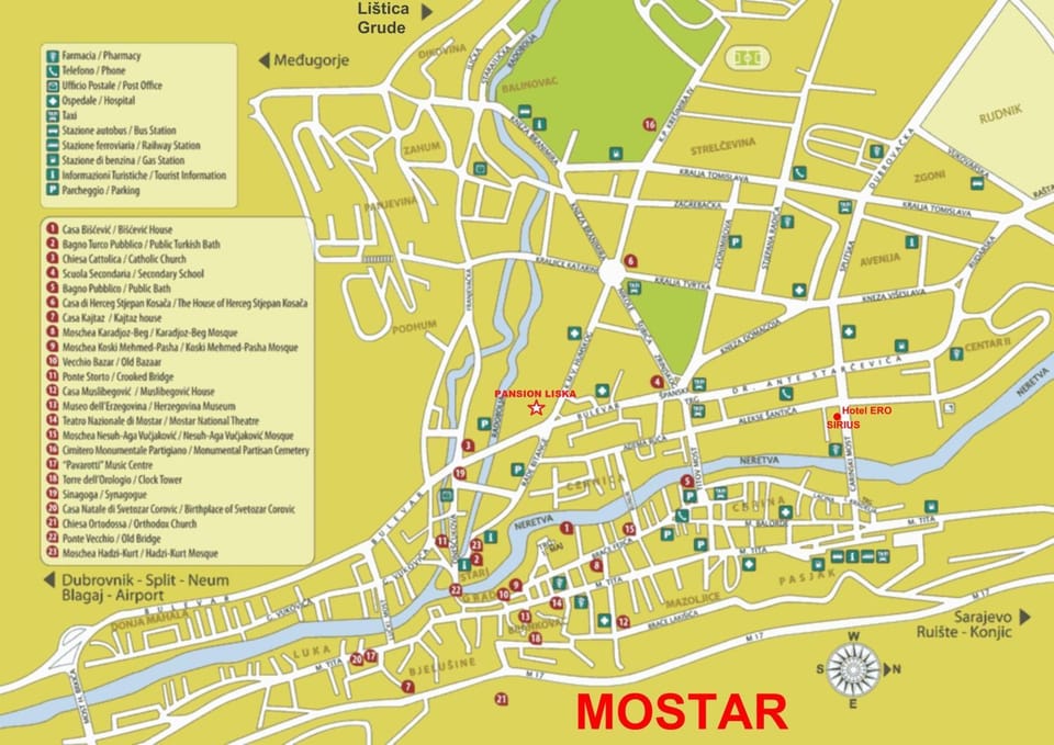 Guesthouse Liska Bed and Breakfast in Mostar