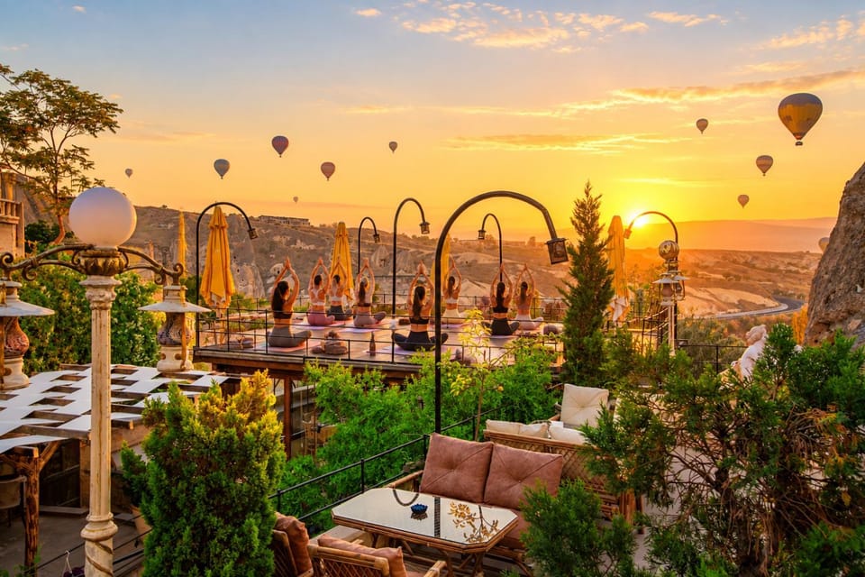 Natural landscape, Activities, View (from property/room), Balcony/Terrace, Guests, Guests, Garden view, Landmark view, Sunrise, group of guests, group of guests, Inner courtyard view, furniture