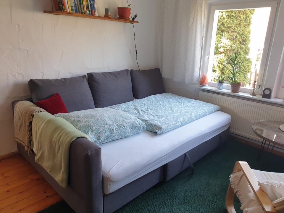 Bed, Living room