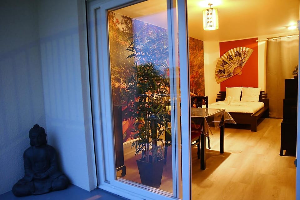 F1 entier Cosy style ASIATIQUE Montgeron, Proche Paris Apartment in Île-de-France